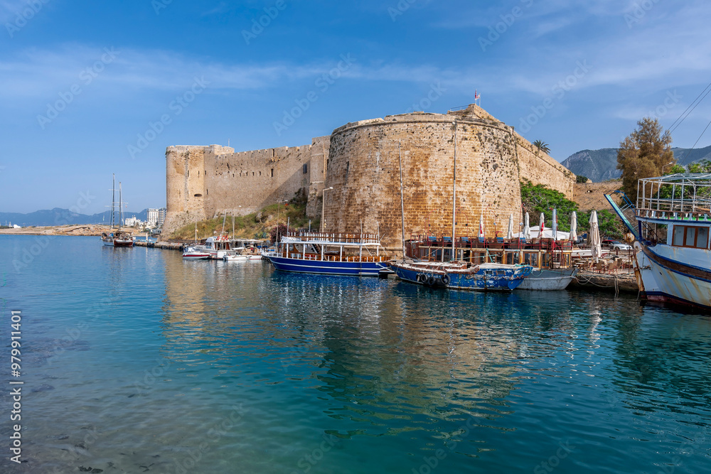 Kyrenia Castle view in Northern Cyprus