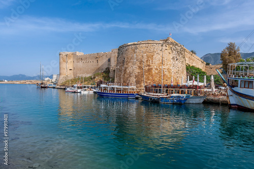 Obraz na płótnie Kyrenia Castle view in Northern Cyprus w salonie