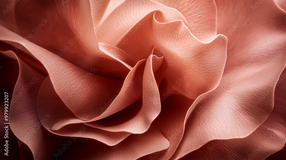 Fototapeta premium clear petals, softly focused core
