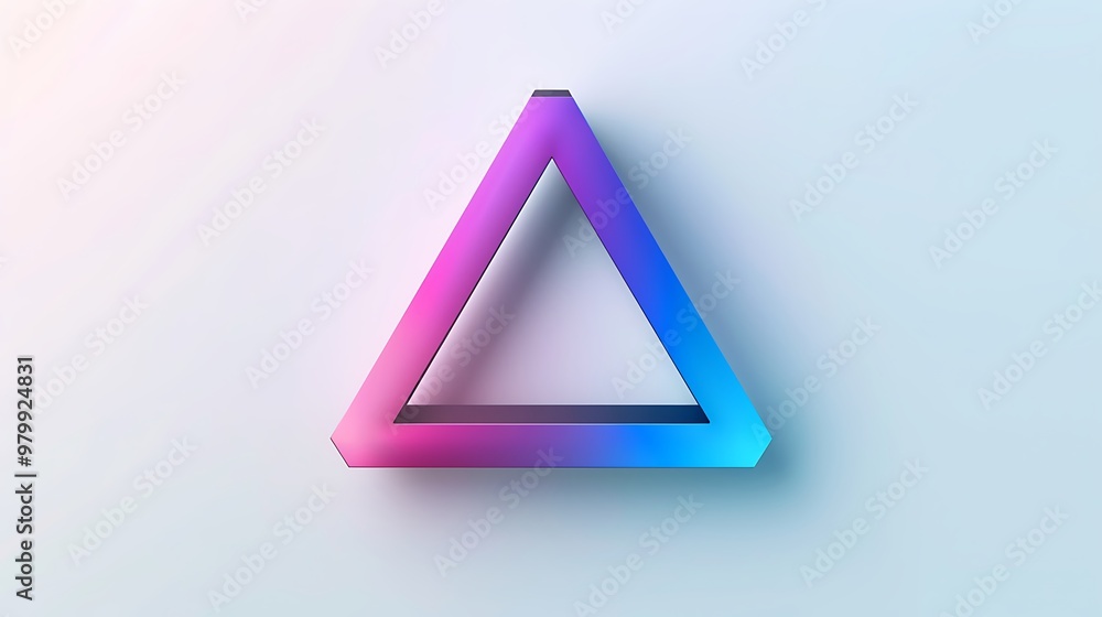 A modern business icon featuring a stylized triangle, representing stability and structure, centered on white. A modern business icon featuring a stylized triangle, representing stability and structure, centered on white.