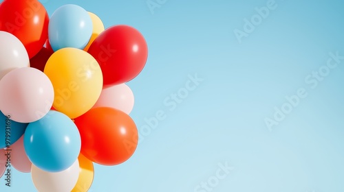 Wallpaper Mural Boho-style balloon arch backdrop with free-spirited and colorful designs Torontodigital.ca
