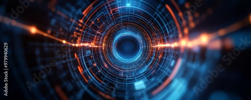 Wallpaper Mural Digital astrology, virtual hologram, cosmic alignment Torontodigital.ca