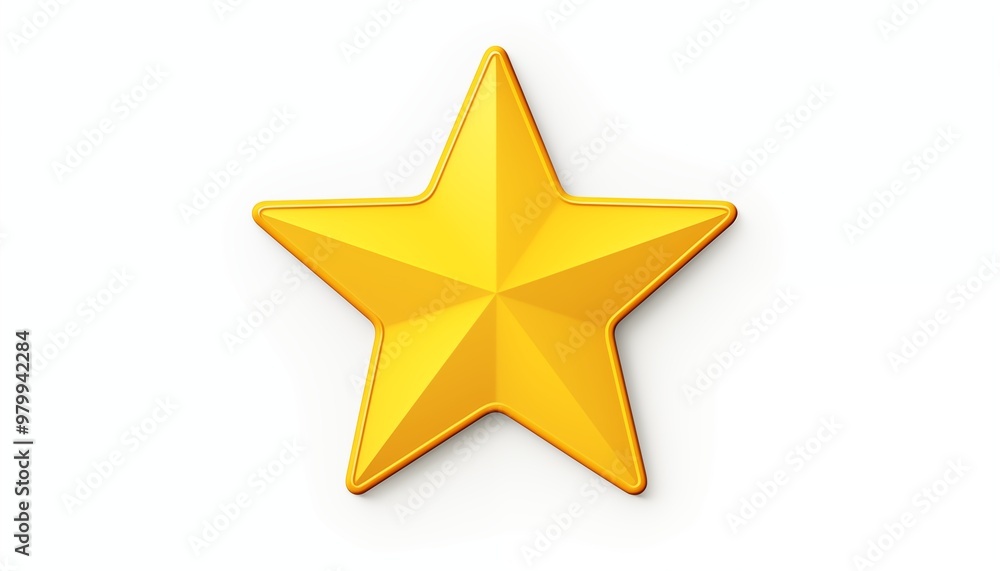 3d golden star 3d golden star
