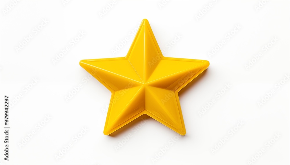 Obraz premium 3d golden star