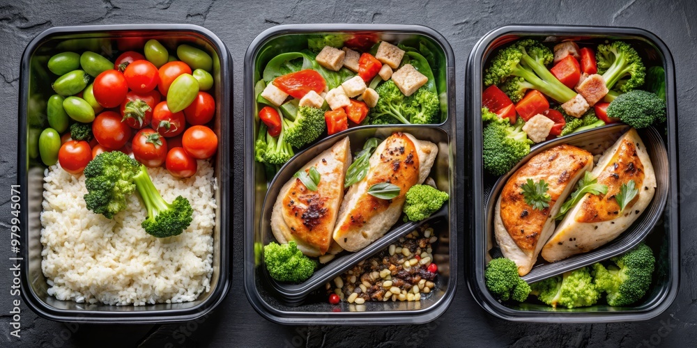 Healthy Meal Prep Chicken, Broccoli, and Rice in a Plastic Container, meal prep, healthy eating, lunchbox Healthy Meal Prep Chicken, Broccoli, and Rice in a Plastic Container, meal prep, healthy eating, lunchbox