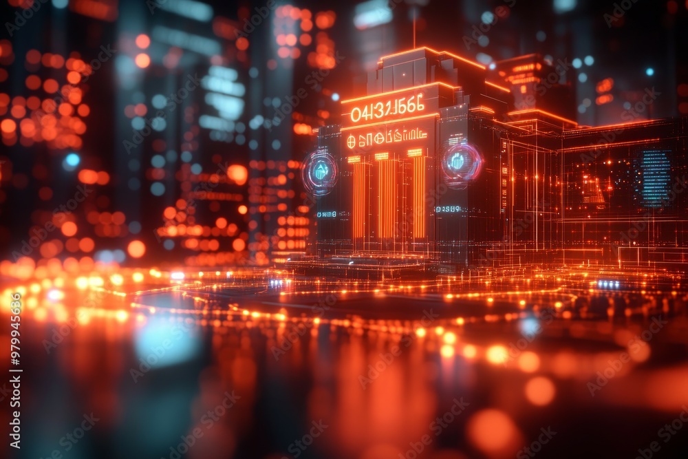 Fototapeta premium Central Bank Nexus, Digital Currency and Central Bank Digital Currencies CBDCs