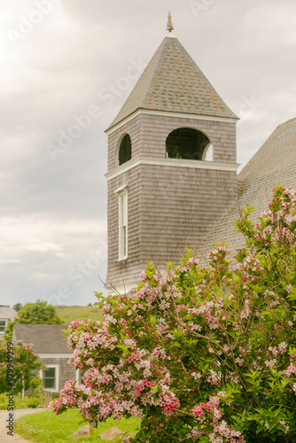 Принти на полотні Monhegan Congregational Church on Maine Island