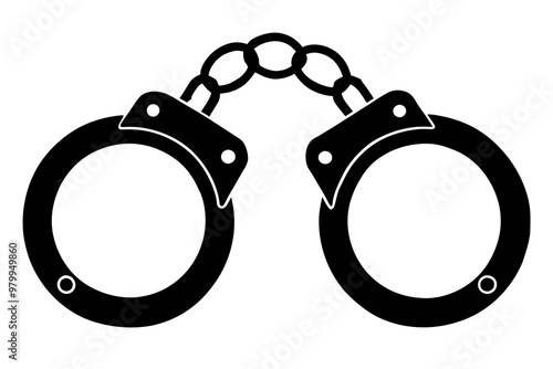 Handcuffs Vector Art photo