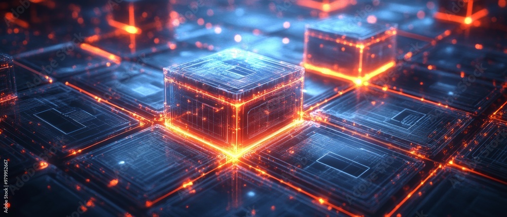 Obraz premium Blockchain Flow, Digital Currency and Central Bank Digital Currencies CBDCs