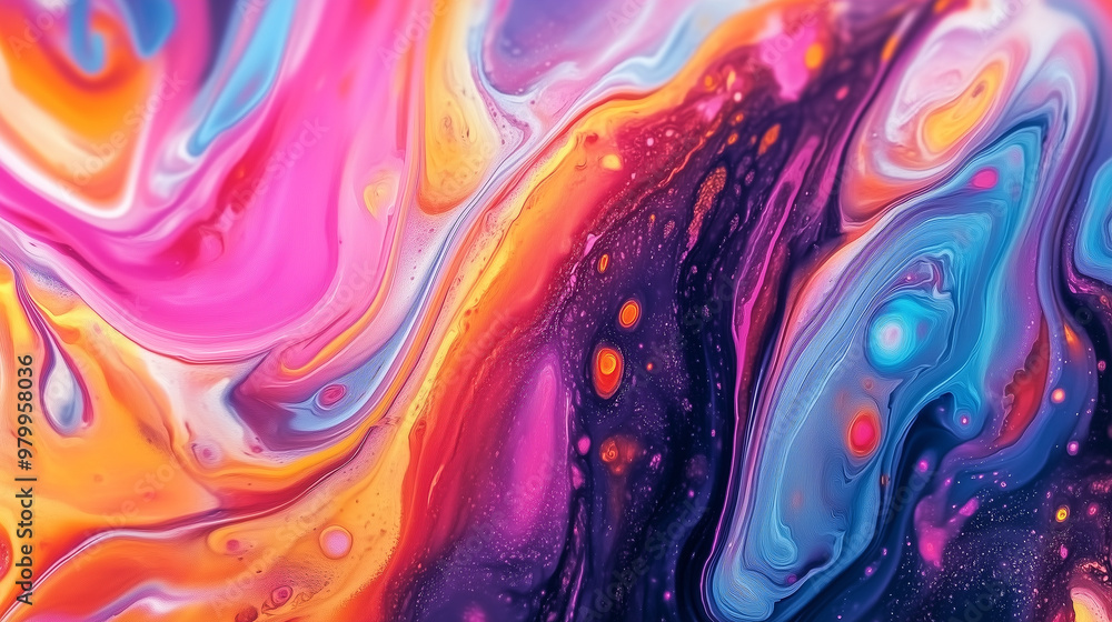 Vivid Fluid Abstract Swirls Vivid Fluid Abstract Swirls