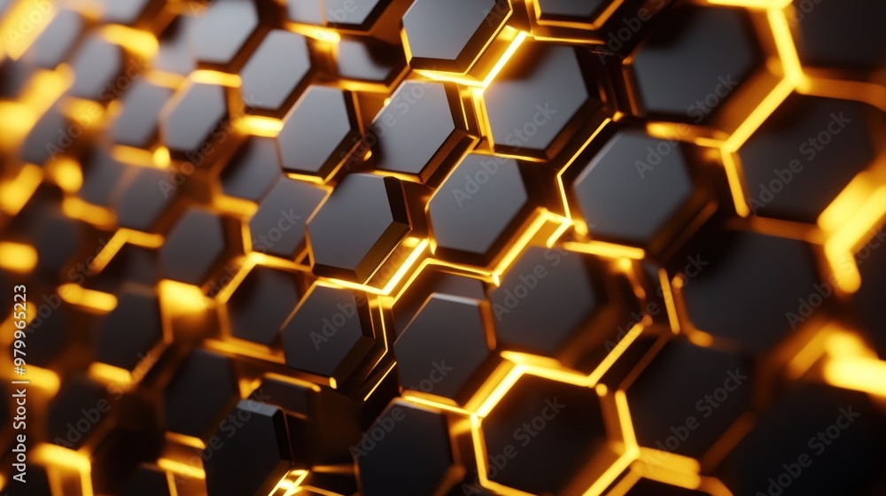 Abstract Hexagon Pattern Abstract Hexagon Pattern