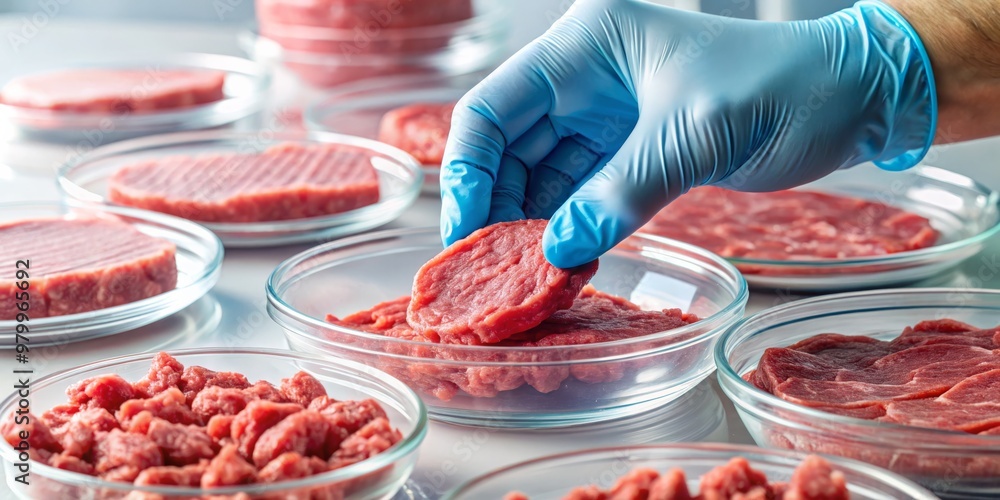 Lab-Grown Meat in Petri Dishes A Glimpse into the Future of Food, lab ...