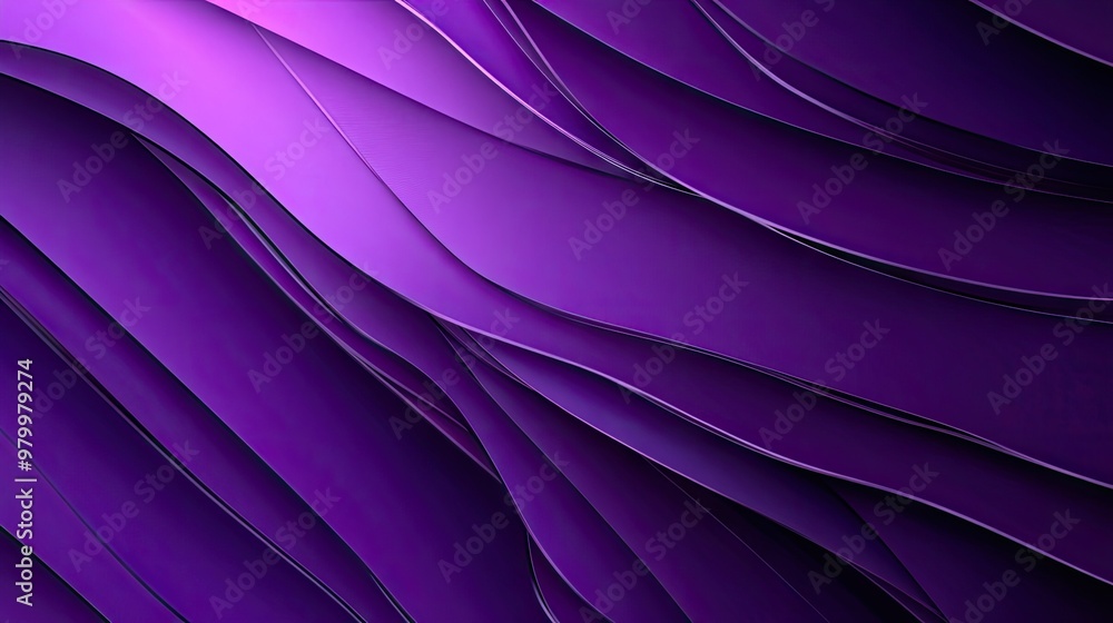 Fototapeta premium A dynamic purple abstract background with sharp edges and soft transitions, offering a sleek and modern visual.