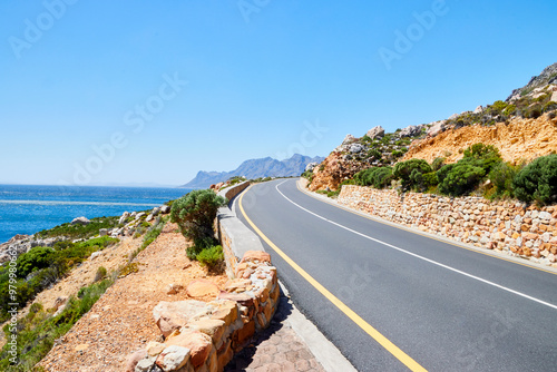 Eine Reise durch Südafrika. Chapman's Peak Drive photo