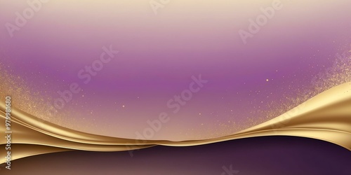 gradient gold to purple top to bottom transition with smooth grainy texture banner photo