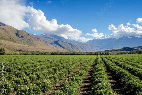 Mate plantation in North Argentina