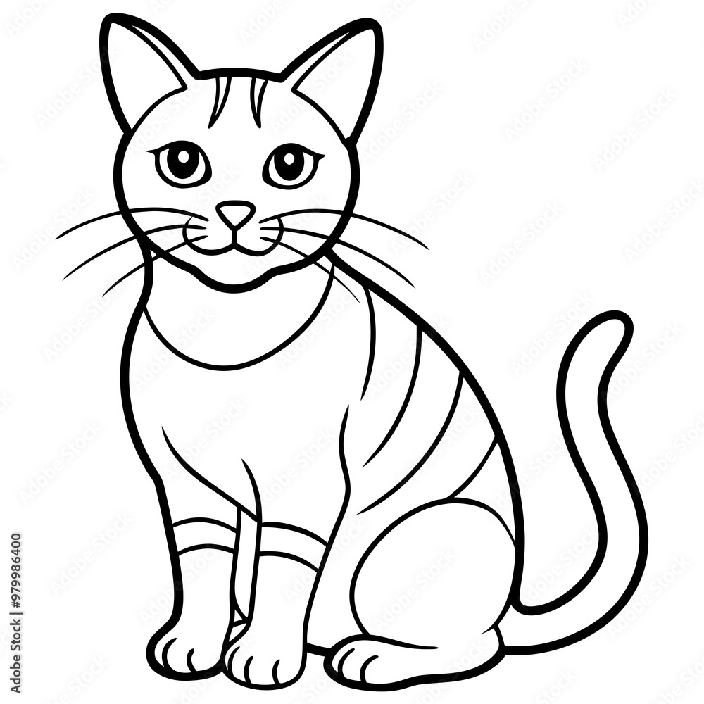 Fototapeta premium cat cartoon