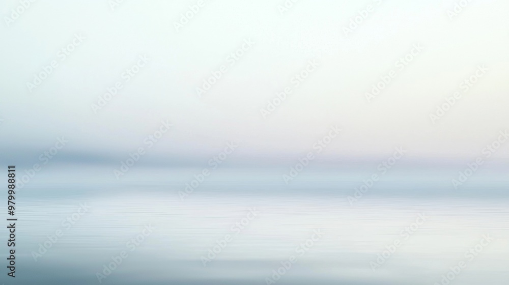 Obraz premium Mesmerizing abstract background with blurred water in soft pastel colors evokes tranquility. Ideal for calming designs like mindfulness, meditation, or spa themes