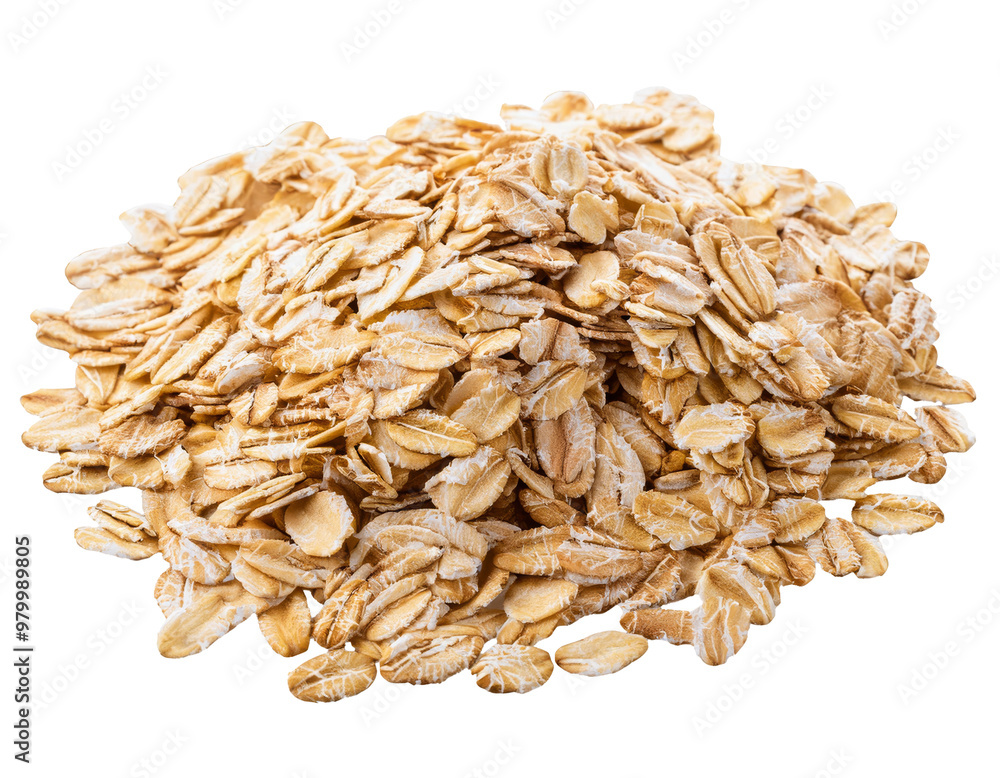 Oat flakes isolated on white background
Oat flakes isolated on white background