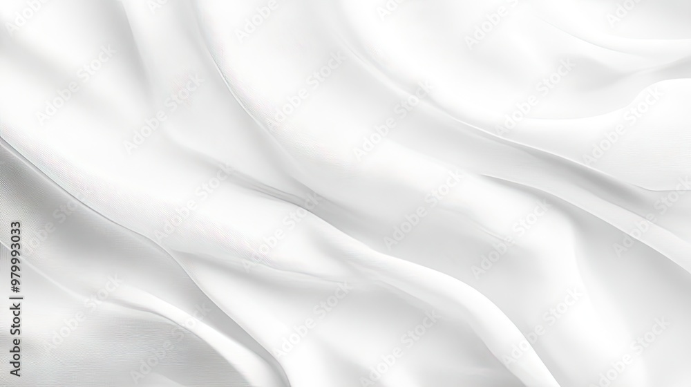 Obraz premium An abstract white background with subtle textures and light effects, creating an elegant and clean design.