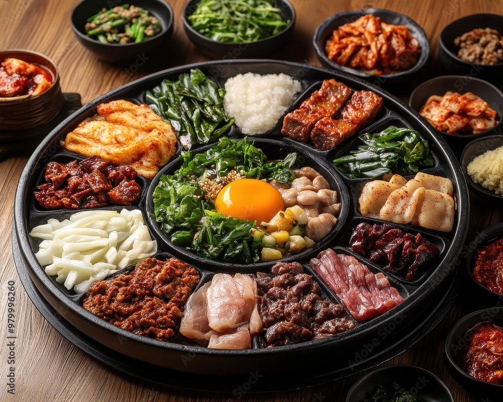 Traditional Korean pork restaurant Traditional Korean pork restaurant