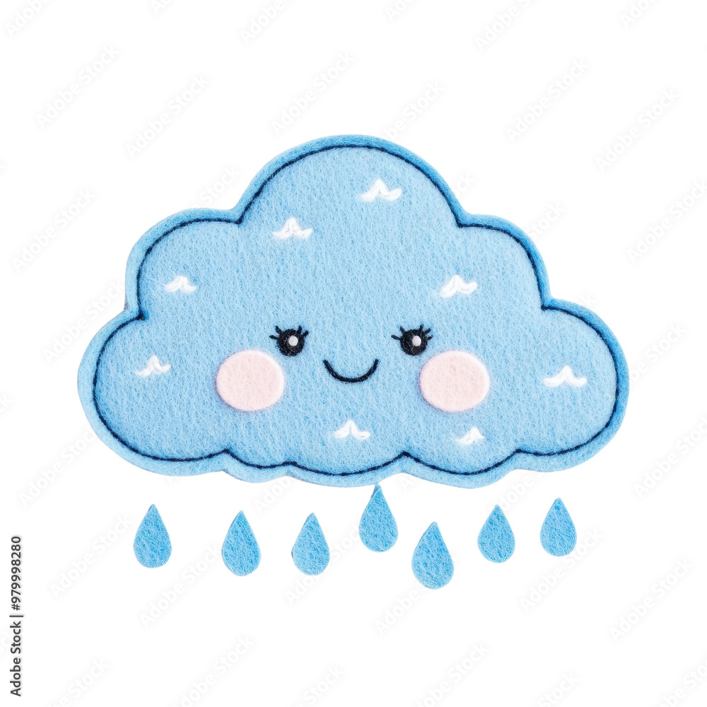 A cute blue cloud with a smiling face and raindrops, perfect for cheerful weather themes and child-friendly designs., isolated on a transparent background. A cute blue cloud with a smiling face and raindrops, perfect for cheerful weather themes and child-friendly designs., isolated on a transparent background.