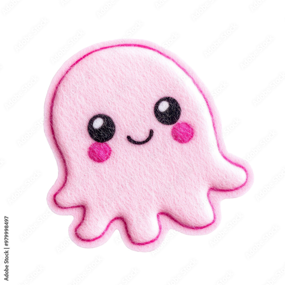 A cute pink octopus plush with smiling eyes, perfect for children's decor or playful designs. Adorable and fun., isolated on a transparent background. A cute pink octopus plush with smiling eyes, perfect for children's decor or playful designs. Adorable and fun., isolated on a transparent background.