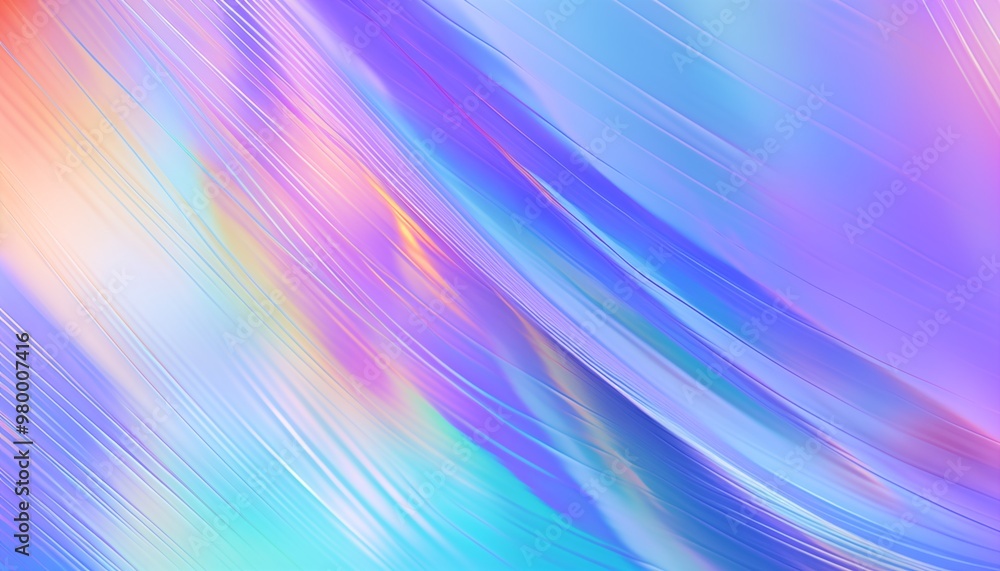 abstract holographic background with waves abstract holographic background with waves