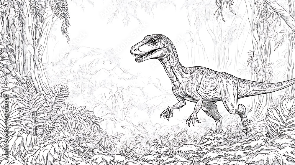 simple coloring page of dinosaurs simple coloring page of dinosaurs