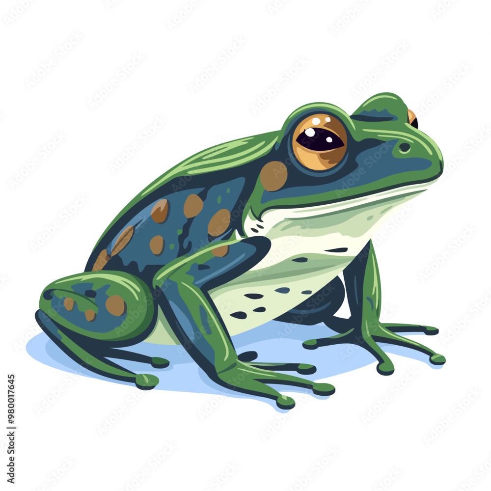 Frog logo design. Abstract drawing frog. Cute toad isolated. Vector illustration Frog logo design. Abstract drawing frog. Cute toad isolated. Vector illustration