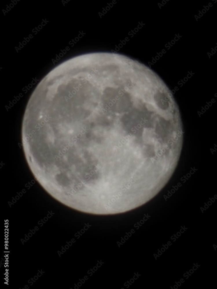 moon on the black background moon on the black background