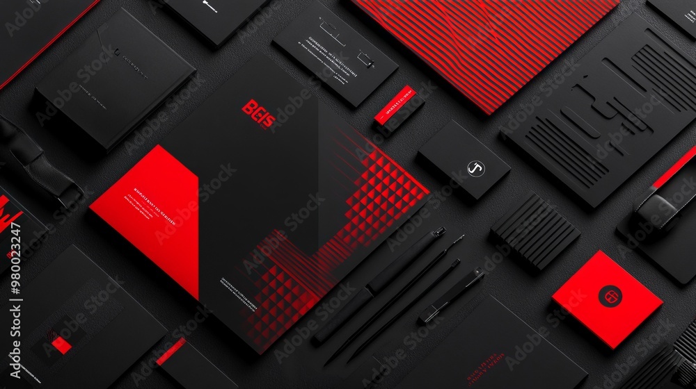 Black Friday flyer featuring bold red and black graphics, dynamic sale text, product images with prices Black Friday flyer featuring bold red and black graphics, dynamic sale text, product images with prices