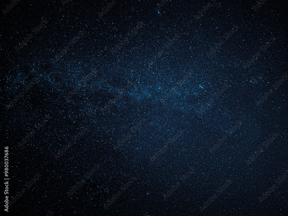 Fototapeta premium Photo of starry natural night sky