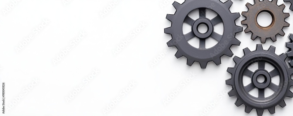 A concept of a complex gear system turning with precision, symbolizing the intricate and interconnected nature of engineering solutions A concept of a complex gear system turning with precision, symbolizing the intricate and interconnected nature of engineering solutions