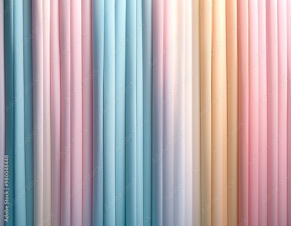 Soft pastel striped background with depth of field for a gentle and soothing look Soft pastel striped background with depth of field for a gentle and soothing look