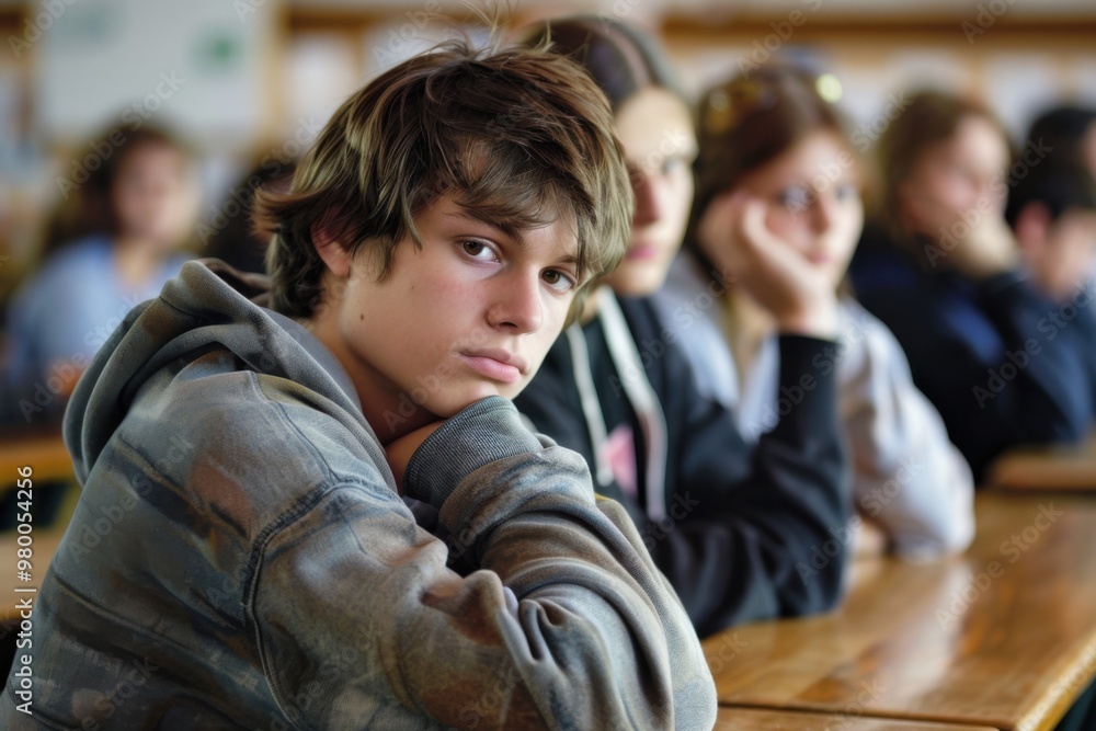 Obraz premium Teen Rejection in High School