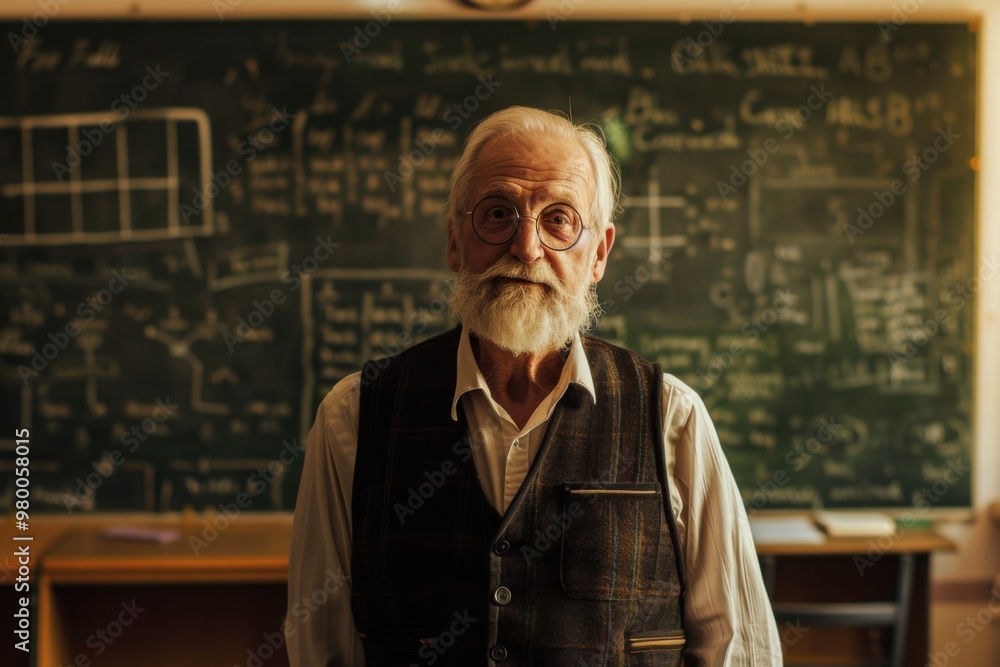 College Professor Teaching a Class College Professor Teaching a Class