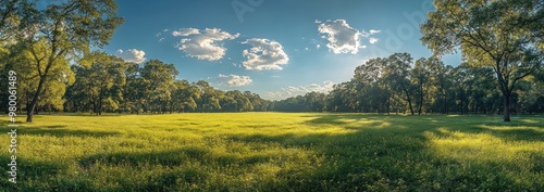 Sunny Meadow Landscape