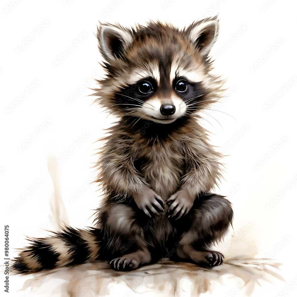 Obraz premium raccoon