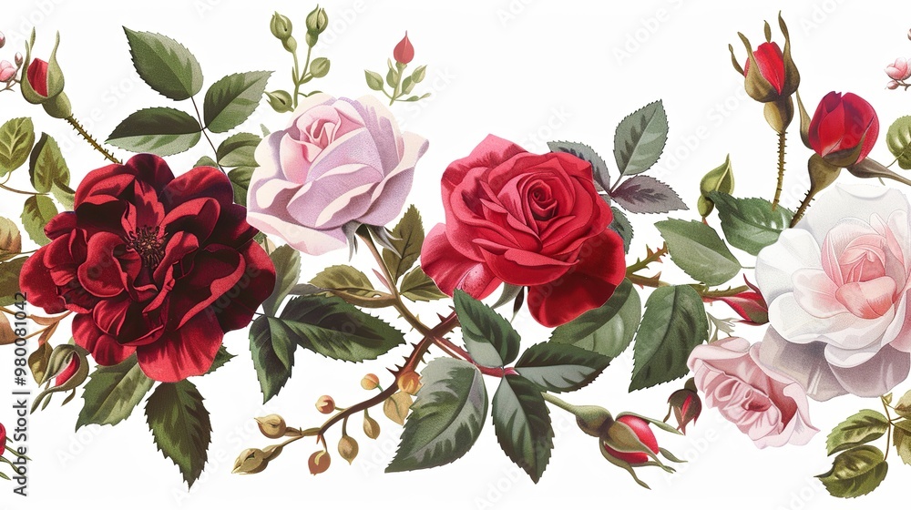 Panoramic_view_bouquet_of_roses_spring Panoramic_view_bouquet_of_roses_spring