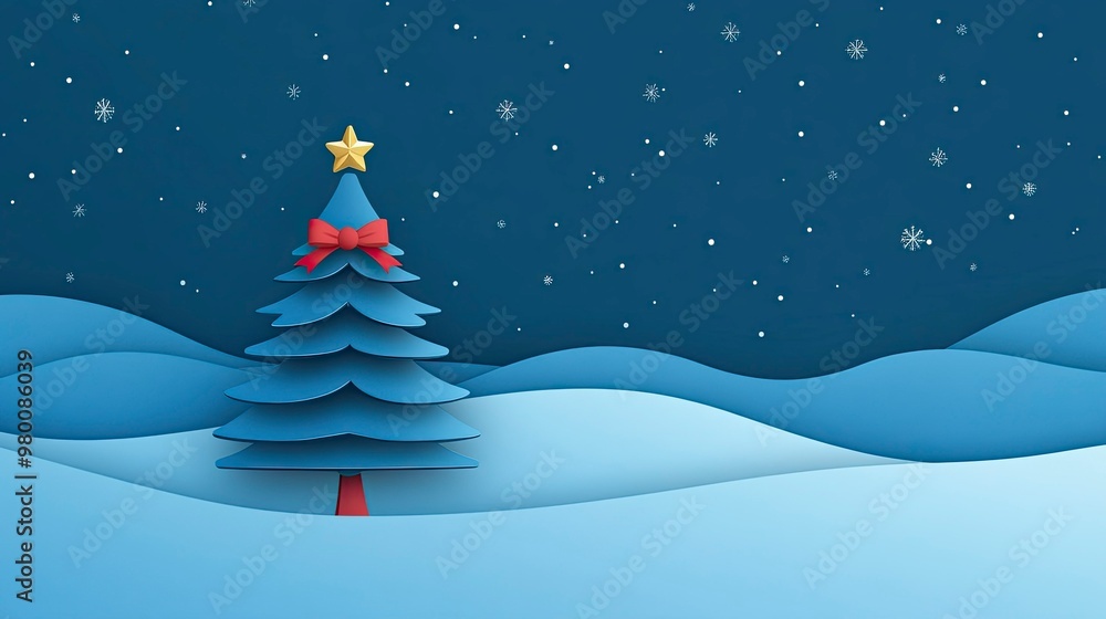 christmas card with christmas tree christmas card with christmas tree