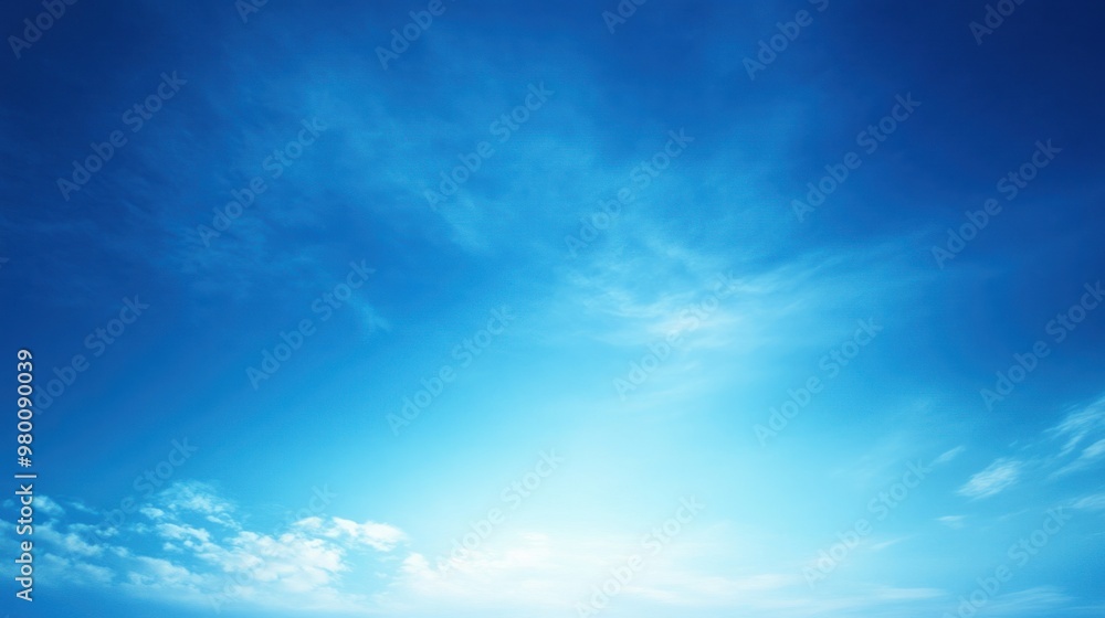 A bright azure blue background with a smooth gradient fading into a lighter shade at the top. A bright azure blue background with a smooth gradient fading into a lighter shade at the top.