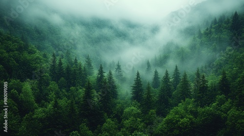 Misty Forest