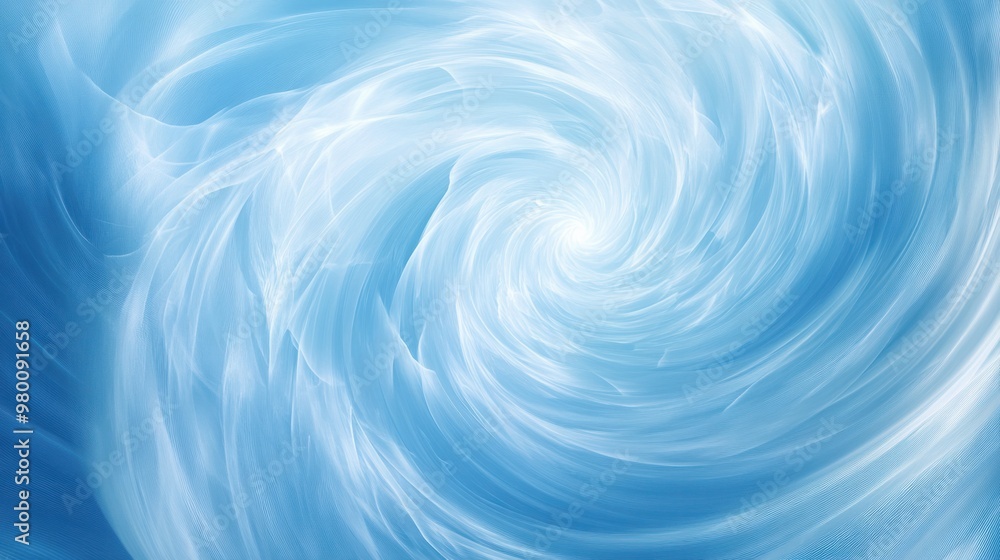 A calming sky blue background with a subtle, swirling pattern in the center for a meditative feel. A calming sky blue background with a subtle, swirling pattern in the center for a meditative feel.
