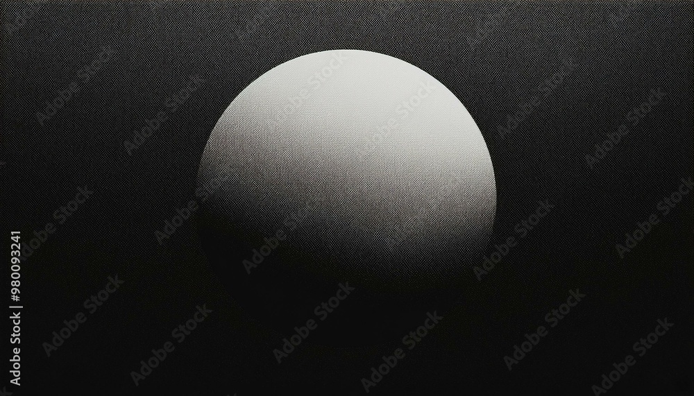 Black background grainy gradient white gray noise texture monochrome sphere minimalist abstract poster design geometric banner Black background grainy gradient white gray noise texture monochrome sphere minimalist abstract poster design geometric banner