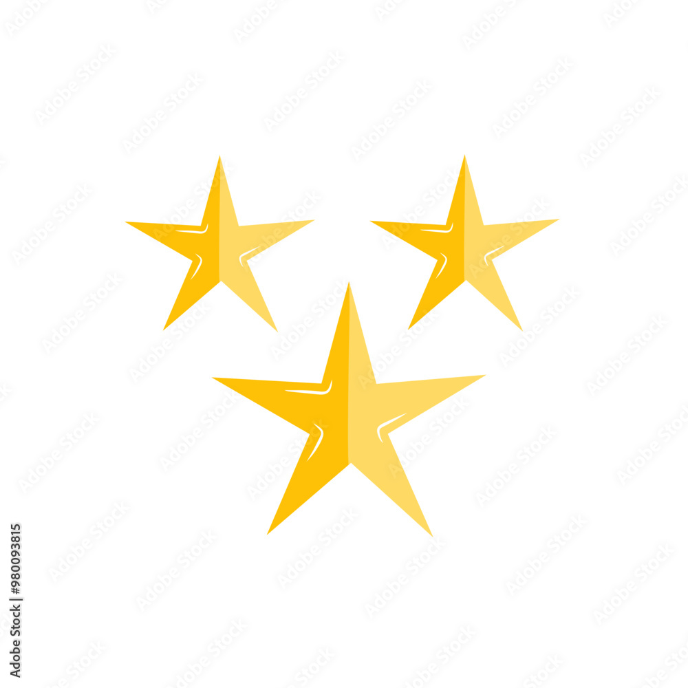 three star icon three star icon