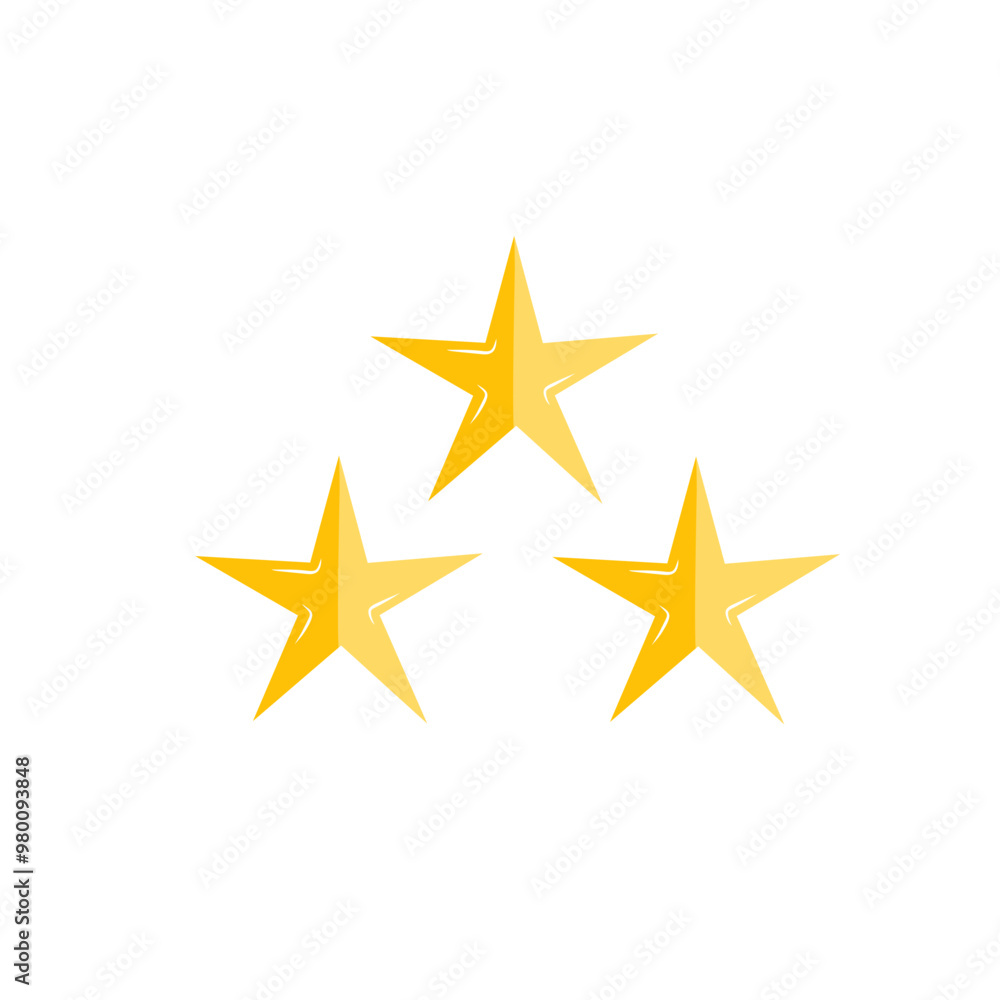 three star icon three star icon