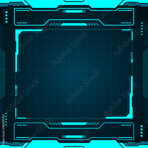 Game ui interface hud abstract technology design for digital business.	
