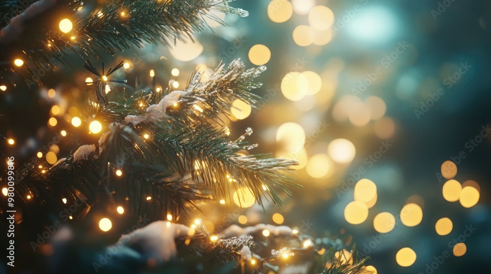 christmas tree with lights christmas tree with lights