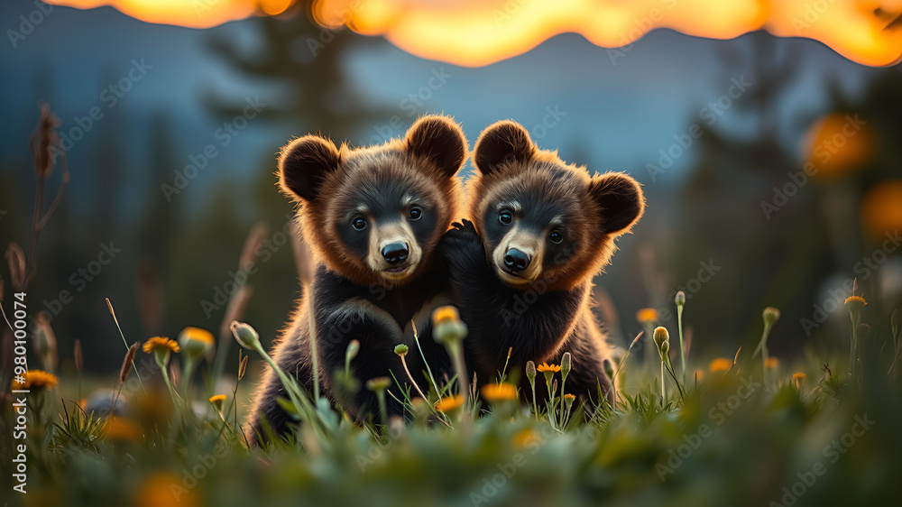 brown bear in the woods